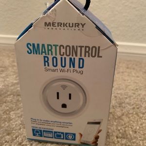 Merkury Smart control Round WiFi plug